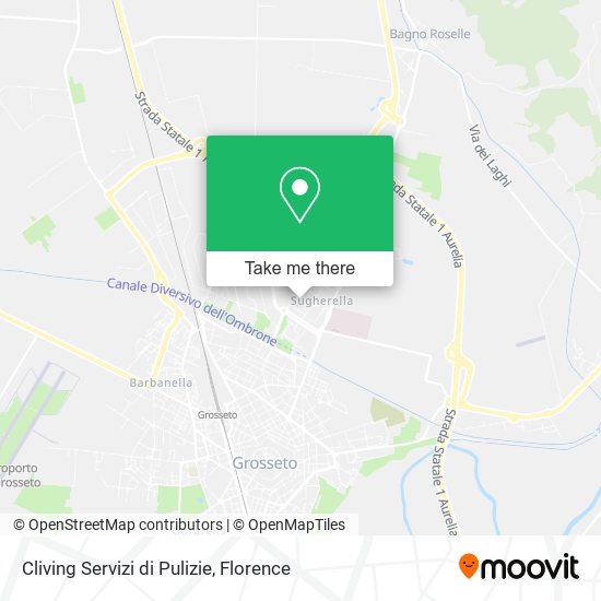 Cliving Servizi di Pulizie map