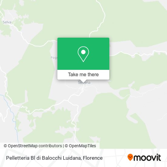 Pelletteria Bl di Balocchi Luidana map