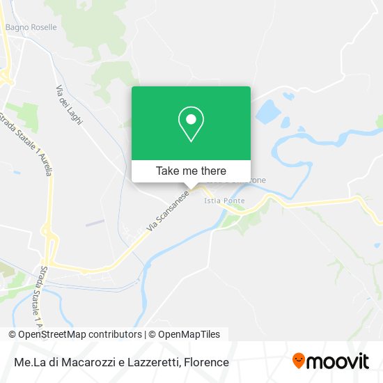 Me.La di Macarozzi e Lazzeretti map