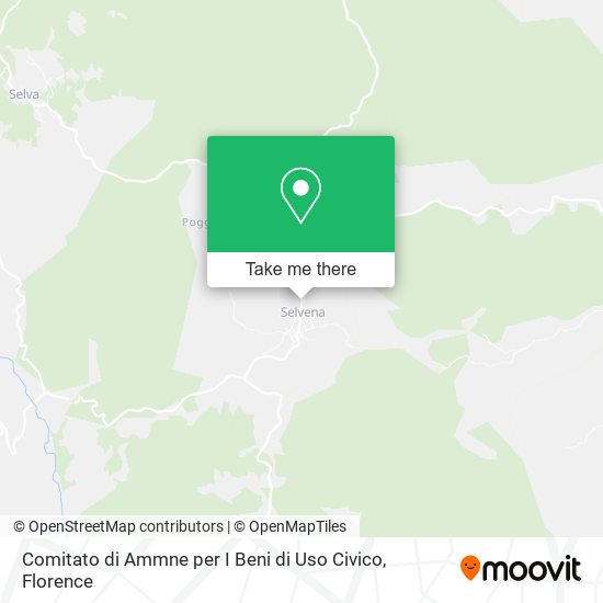 Comitato di Ammne per I Beni di Uso Civico map