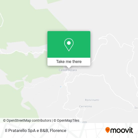 Il Pratarello SpA e B&B map