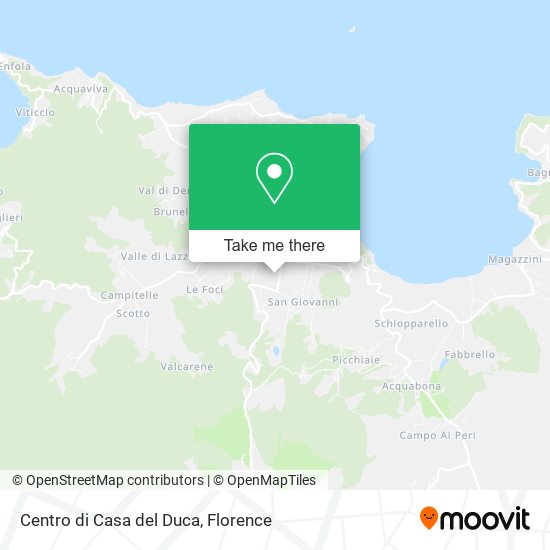 Centro di Casa del Duca map