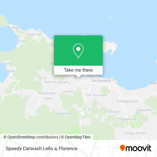 Speedy Carwash Lello a map