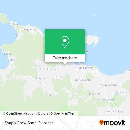 Svapo Grow Shop map