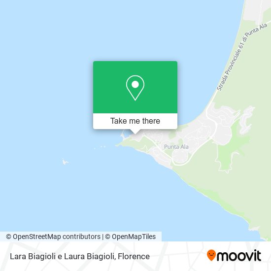 Lara Biagioli e Laura Biagioli map