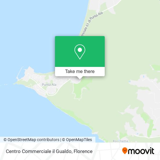 Centro Commerciale il Gualdo map