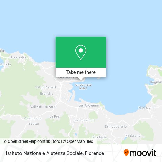 Istituto Nazionale Aistenza Sociale map