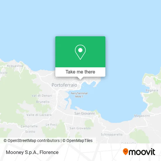Mooney S.p.A. map