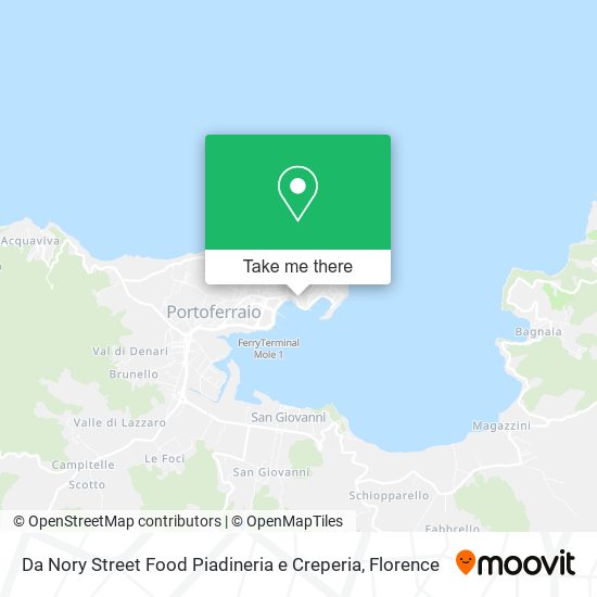 Da Nory Street Food Piadineria e Creperia map