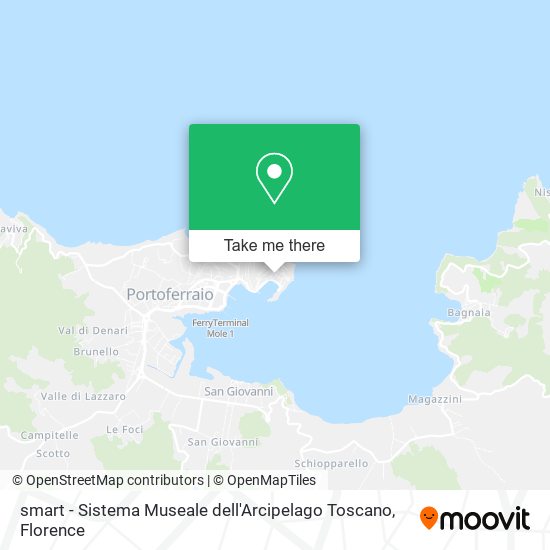 smart - Sistema Museale dell'Arcipelago Toscano map