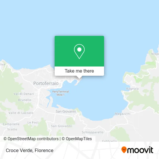 Croce Verde map