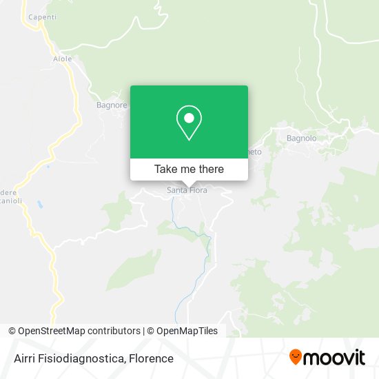 Airri Fisiodiagnostica map
