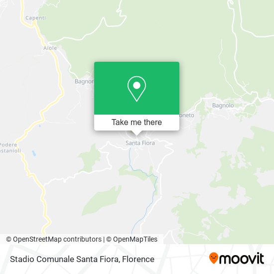 Stadio Comunale Santa Fiora map