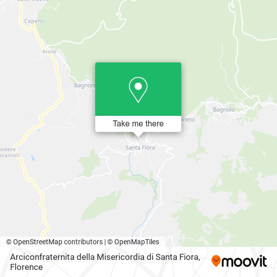 Arciconfraternita della Misericordia di Santa Fiora map