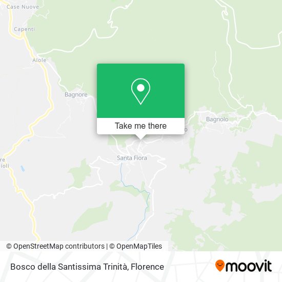 Bosco della Santissima Trinità map
