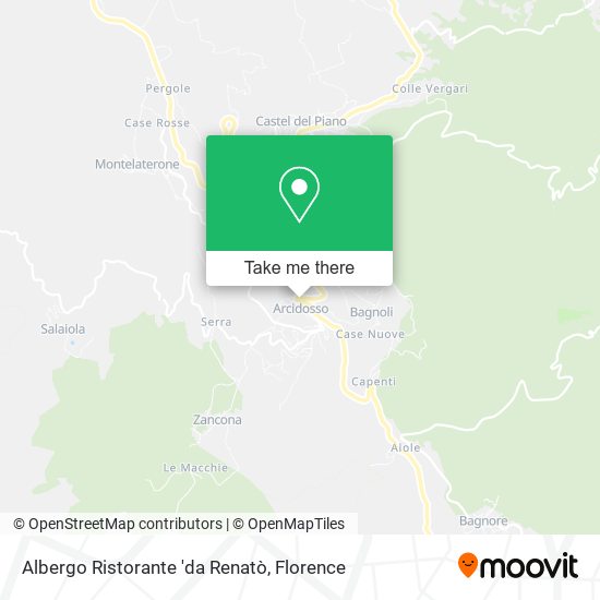 Albergo Ristorante 'da Renatò map