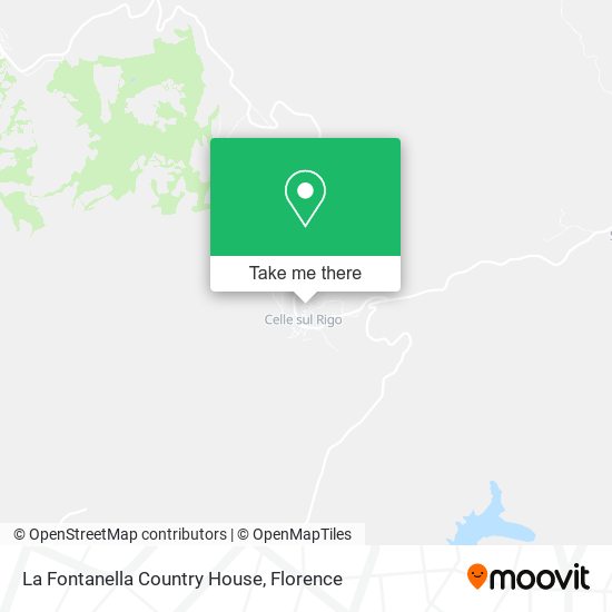 La Fontanella Country House map