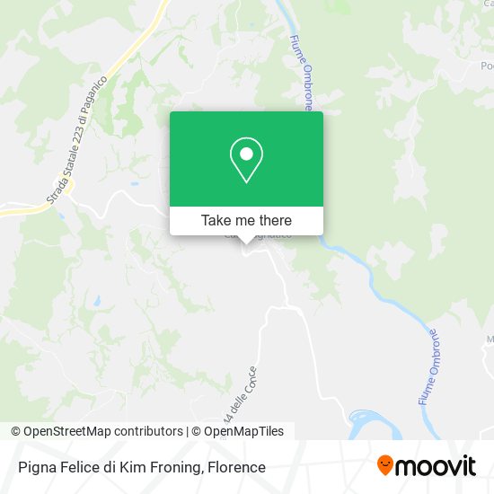 Pigna Felice di Kim Froning map