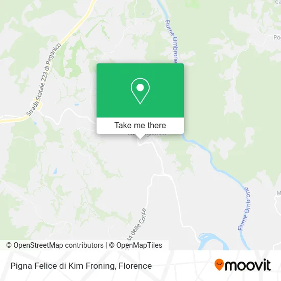 Pigna Felice by Kim Froning map