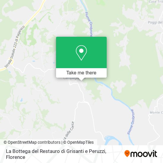 La Bottega del Restauro di Grisanti e Peruzzi map