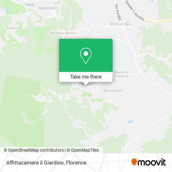 Affittacamere il Giardino map