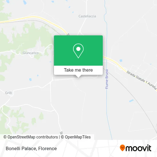 Bonelli Palace map