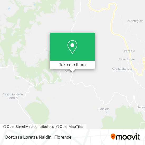 Dott.ssa Loretta Naldini map