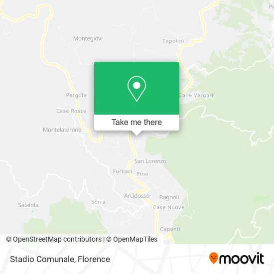 Stadio Comunale map