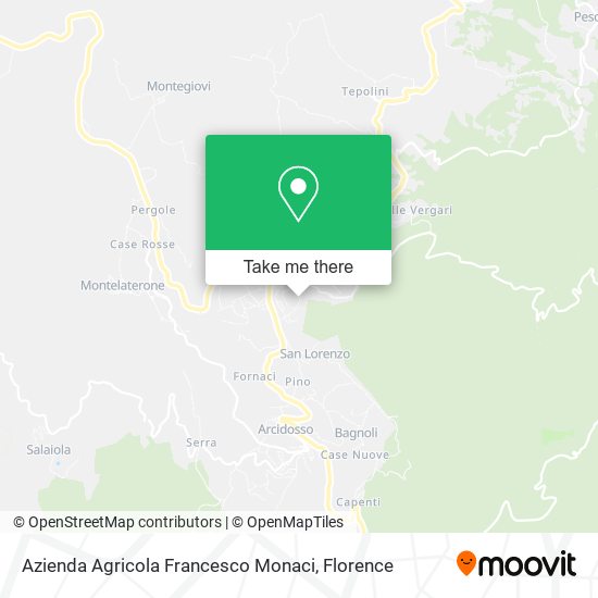Azienda Agricola Francesco Monaci map