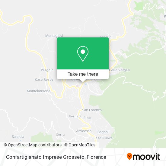 Confartigianato Imprese Grosseto map