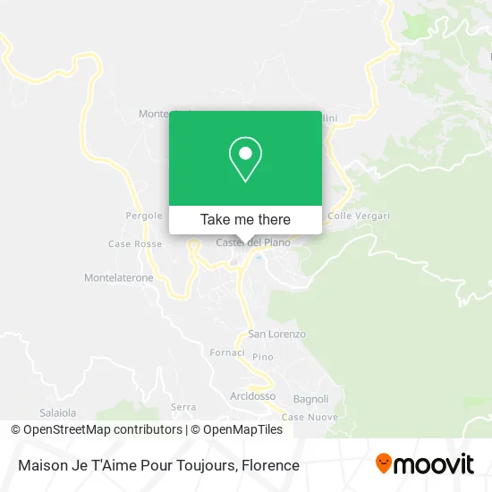 Maison Je T'Aime Pour Toujours map