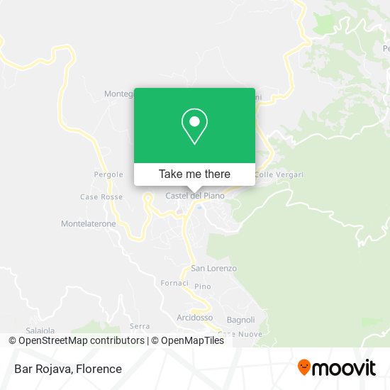 Bar Rojava map