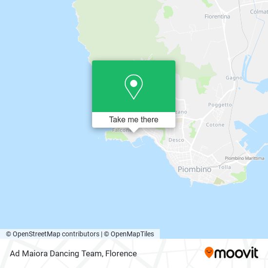 Ad Maiora Dancing Team map