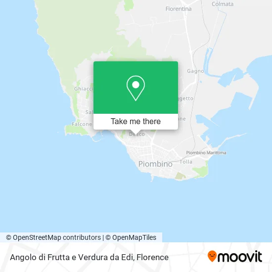 Angolo di Frutta e Verdura da Edi map