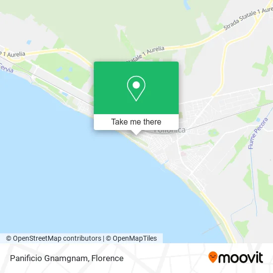 Panificio Gnamgnam map