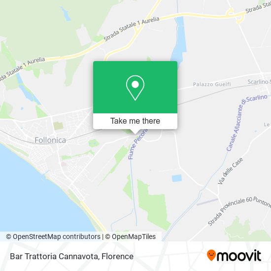 Bar Trattoria Cannavota map