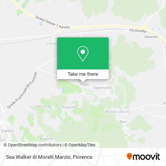 Sea Walker di Morelli Marzio map