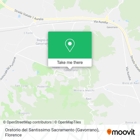 Oratorio del Santissimo Sacramento (Gavorrano) map