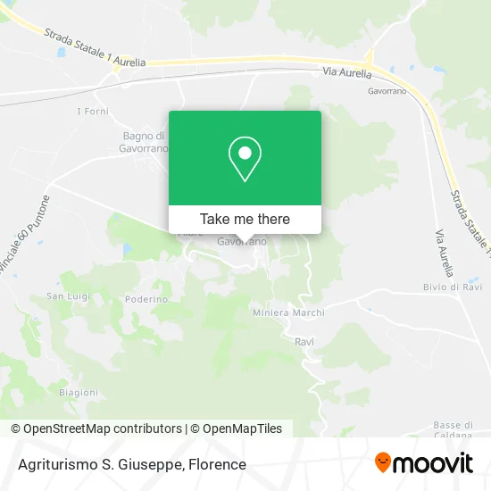 Agriturismo S. Giuseppe map