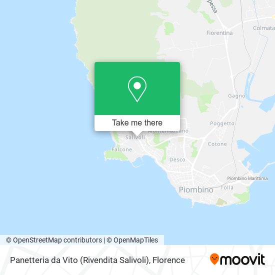 Panetteria da Vito (Rivendita Salivoli) map