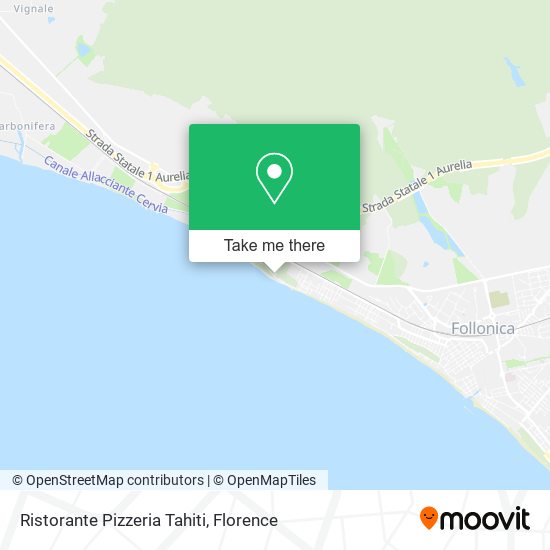 Ristorante Pizzeria Tahiti map
