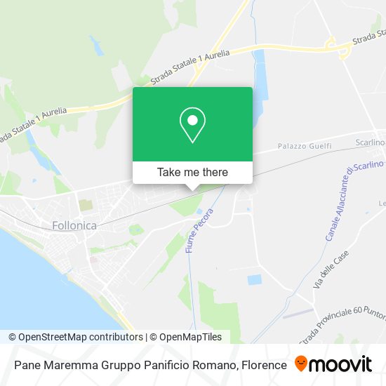 Pane Maremma Gruppo Panificio Romano map