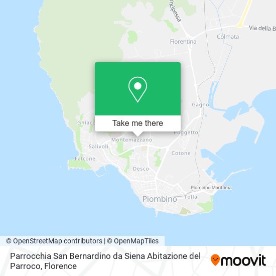 Parrocchia San Bernardino da Siena Abitazione del Parroco map