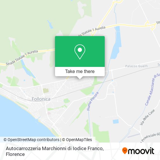 Autocarrozzeria Marchionni di Iodice Franco map