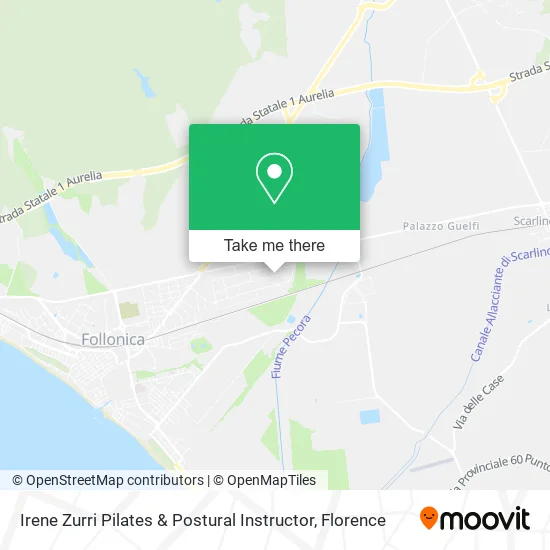 Irene Zurri Pilates & Postural Instructor map