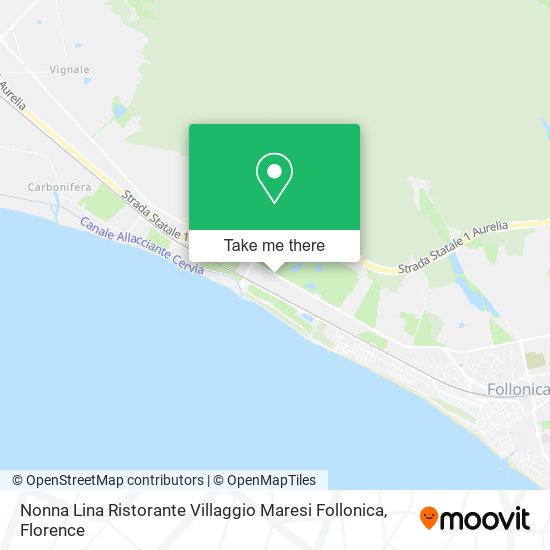 Nonna Lina Ristorante Villaggio Maresi Follonica map