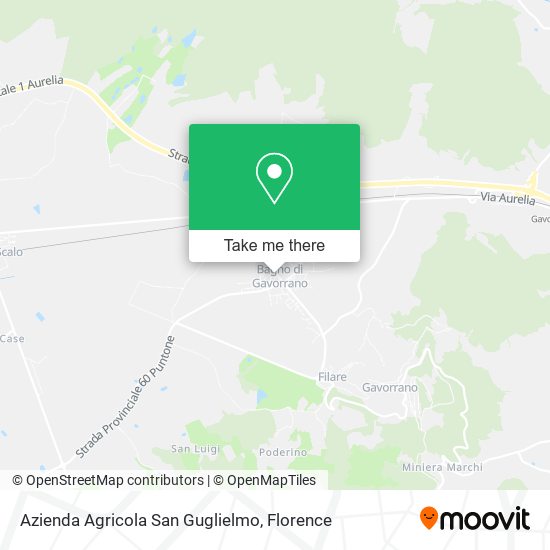 Azienda Agricola San Guglielmo map