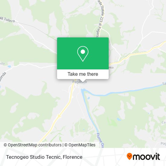 Tecnogeo Studio Tecnic map