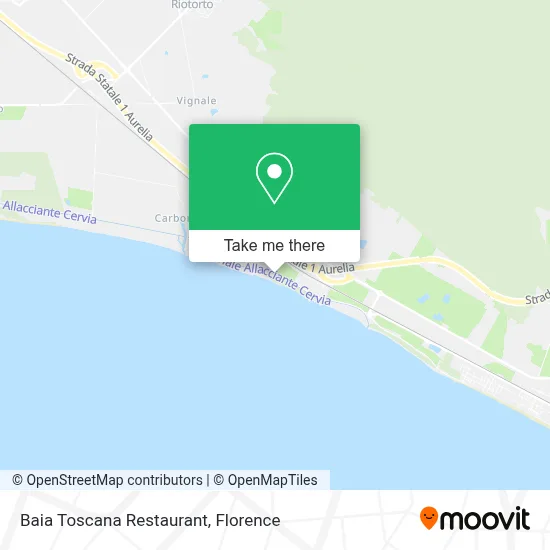 Baia Toscana Restaurant map