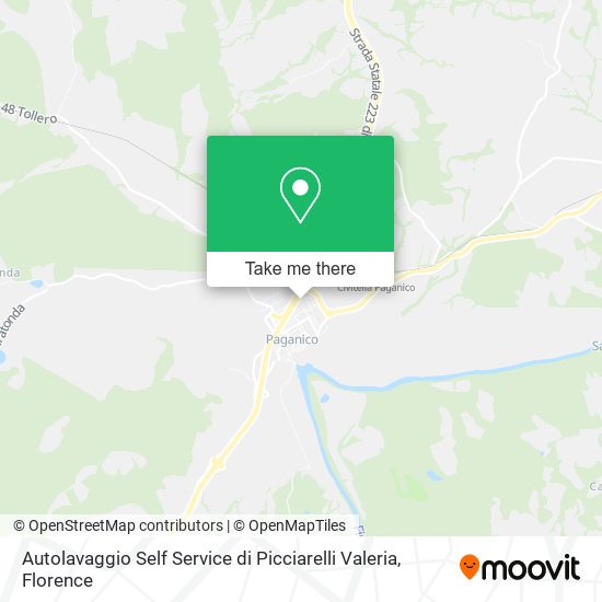 Autolavaggio Self Service di Picciarelli Valeria map